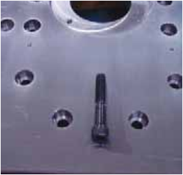 DME mold base upper lower screw
